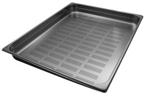GST2/1P065F Gastronorm Container 2 / 1 h65 perforated stainless steel AISI 304