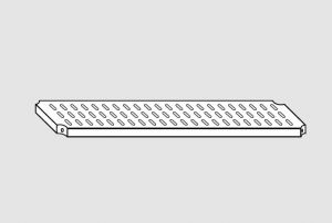 78004.10 Estante perforado para estante serie estándar cm 100x40x4h