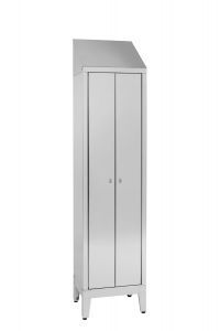 IN-694.07.430 Locker For Aisi 430 Stainless Steel Locker 1-place monobloc Cm. 50X40X215H