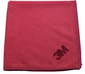 3M-17822 Paño de microfibra esencial 2012 rojo (50 piezas)