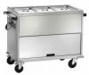 CT1771TD Thermal double boiler trolley with differentiated temperatures 3x1/1GN 