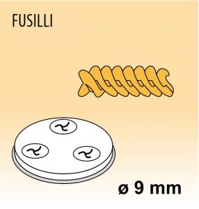 MPFTFU25 Brass bronze alloy nozzles FUSILLI for pasta machine