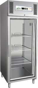 G-GN650BTG Refrigerated showcase, single door. Ventilated refrigeration. 