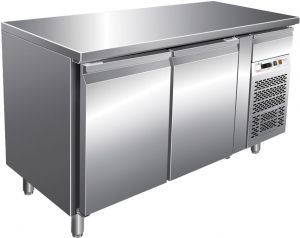 G-GN2100TN - AISI304 stainless steel ventilated refrigerated table capacity 282 lt 