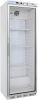 G-ER400G Single ECO glass door static refrigerated cabinet - Capacity 340 Lt