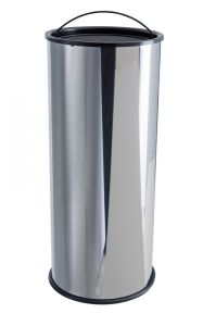 T775000 Stainless steel column Ashtray with sand