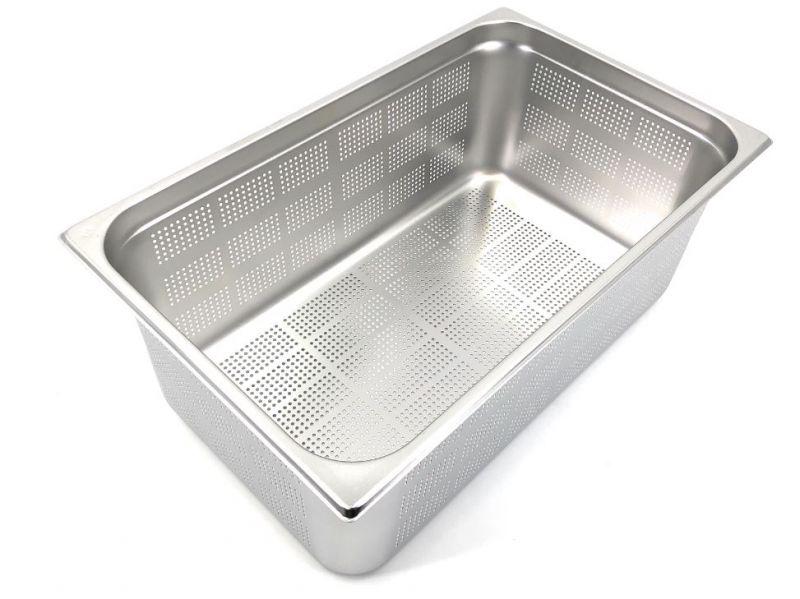 Perforated Gastronorm Container Pans 1/1 Full Size Stainless Steel 