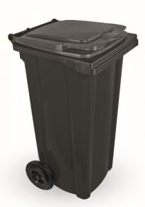 T910120 Waste container 2 wheels 120 liters GRAY without lid