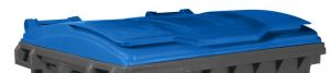T911112 Blue lid for external waste container 1100 liters