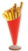 SR007 papas fritas - cono de papa de publicidad 3D para una altura de 180 cm