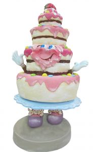SR062 Cake - Gâteau publicitaire 3D pour la gastronomie hauteur 180 cm