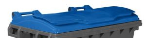 T910672 Blue lid for external waste container 660-770 liters