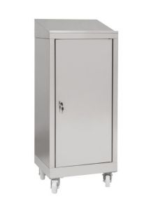 IN-699.03 Armed cabinet countertop in AISI 304 steel - dim. 50x40x115H