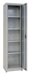 IN-Z.694.03 Gabinete de almacenamiento de 1 pieza Puerta de plástico chapado45x40x180 H