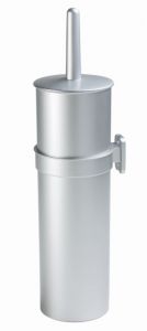 T104482 ABS silver wall mounted toilet brush holder