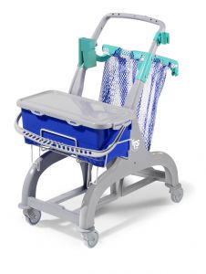 0D006508E Nick Hermetic 108 trolley - Blue - Gray Frame and Handle
