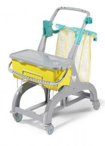 0D0G6505E Cart Nick Hermetic 105 - Yellow - Gray Frame And Handle