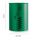 T778002 Corbeille cylindrique acier vert extérieur 22 litres