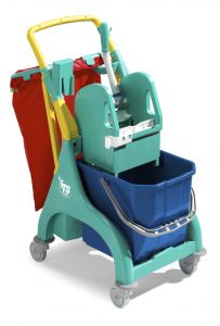 00006505 Cart Nick Plus 10 - With Bucket 15 L