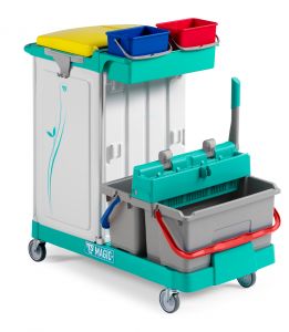 MAGIC LINE 120P7 - Closed trolley with 2 departments: 150 L 