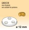 MPFTGN15 Brass bronze alloy nozzles GNOCCHI NON DI PATATE for pasta machine