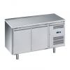 G-SNACK2100TN-FC Table réfrigérée ventilée 2 portes - Temp -2 ° + 8 ° C - Capacité Lt 159