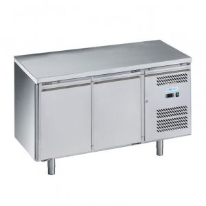 Mesa refrigerada de pastelería G-PA2200TN-FC - 2 puertas - Temperatura -2 ° + 8 ° C - Capacidad Lt 390