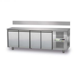 FTR4TN - 4-door Ventilated Refrigerated Table - 0 / + 10 ° - WITHOUT LIFT