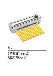 FSE006N - Cut to SPAGHETTI mm2 for Dough sheeter