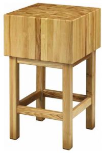 CCL3577 35cm wooden block with 70x70x90h stool