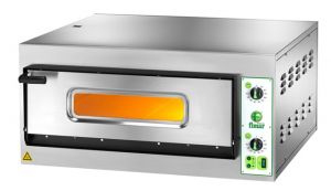 FES6M Electric pizza oven 7,2 kW 1 room 66x99,5x14h - Single phase