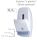 T104046 Distributeur de savon liquide ABS blanc coudé 0,5 litre