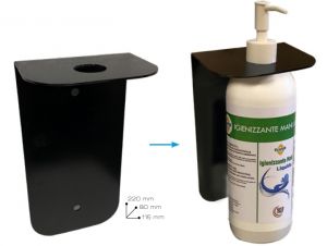 dispenser per sapone per bambini e adulti Kaijia sapone per mani in schiuma a forma di fiore disinfettante con clip da 250 ml 