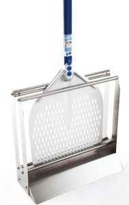 AC-APT36 Stainless steel floor shovel holder for blades up to 36 cm