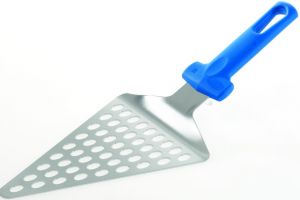 AC-STP15F Triangular perforated stainless steel blade 14x19.5 cm, handle not replaceable