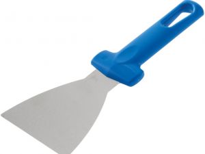 AC-STP31 Stainless steel triangular spatula 10x9 cm with non-replaceable handle