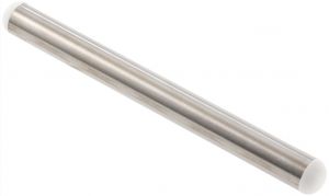 MTI25 Stainless steel pizza rolling pin length 26 cm ø 2,50