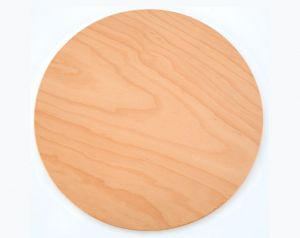 VB50 Pizza tray in certified food beech wood Ø50