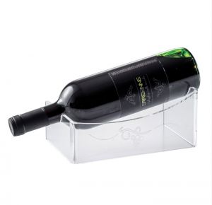 EV02601 UNIC  Espositore vino con incisione  per bottiglie ø 8,2 cm