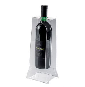 EV04401 EASY 2 Présentoir à vin avec gravure pour bouteilles ø 8,2 cm