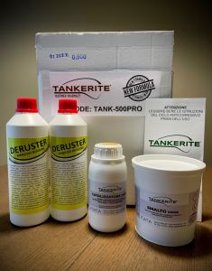 TANK-500PRO TANKERITE trattamento bonifica serbatoi KIT MEDIO 500 gr.