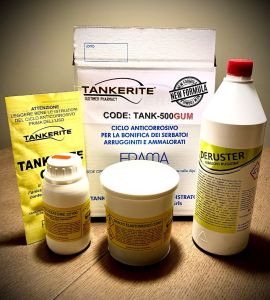 TANK-500GUM  TANKERITE trattamento bonifica serbatoi KIT GUM MEDIO 500 gr