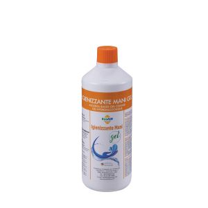 T60801723 Alcohol-based hand sanitizer gel (1L) Ecogel - Pack of 9 pieces