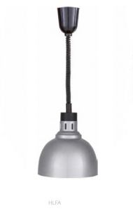 HLFA Lámpara infrarroja color plata diámetro 270 mm Forcar