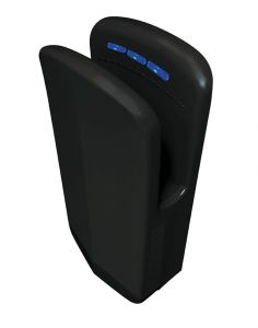 T704259 X-DRY COMPACT black electric hand dryer