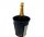 06GLA Barra para vino espumoso modelo Prestige, acabado acero con glacette negro grafito