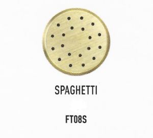 FT08S SPAGHETTI die for FAMA fresh pasta machine MINI model
