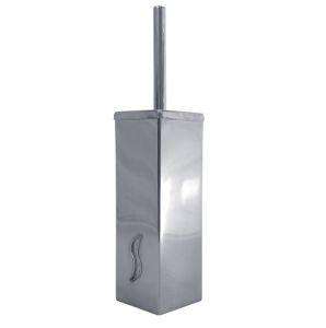T130820 Brush holder in polished AISI 304 stainless steel