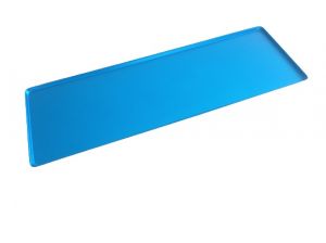 VSS62-B Bandeja rectangular 600x200x10mm color Azul