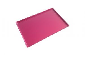 VSS32-R Bandeja rectangular 300x200x10mm Color rojo